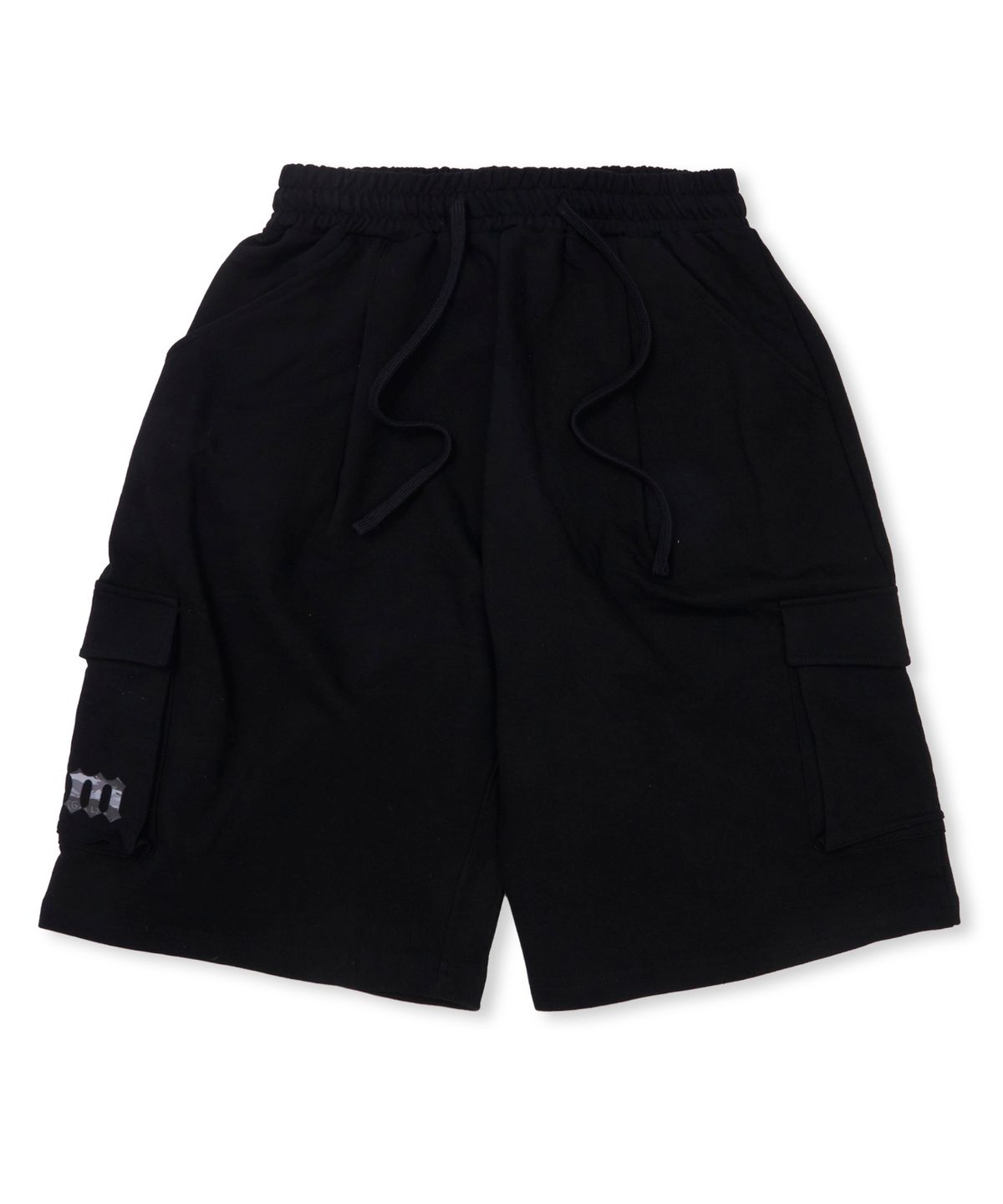 스티그마(STIGMA) Tiger Camouflage STGM Wide Cargo Bermuda Pants Black