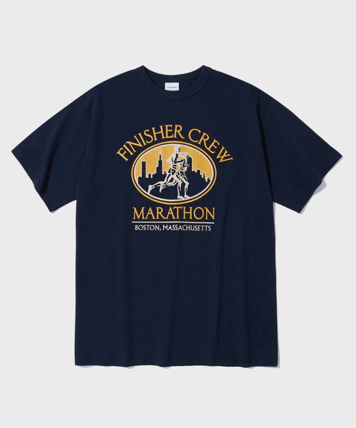 아웃스탠딩(OUTSTANDING) V.S.C TEE(FINISHER CREW)_NAVY