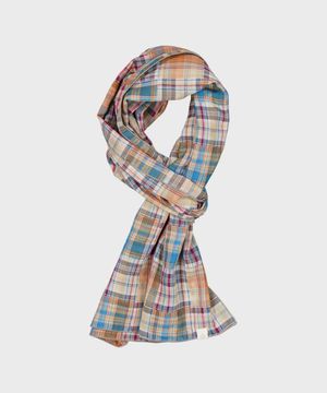 패치워크 스카프 (오렌지)