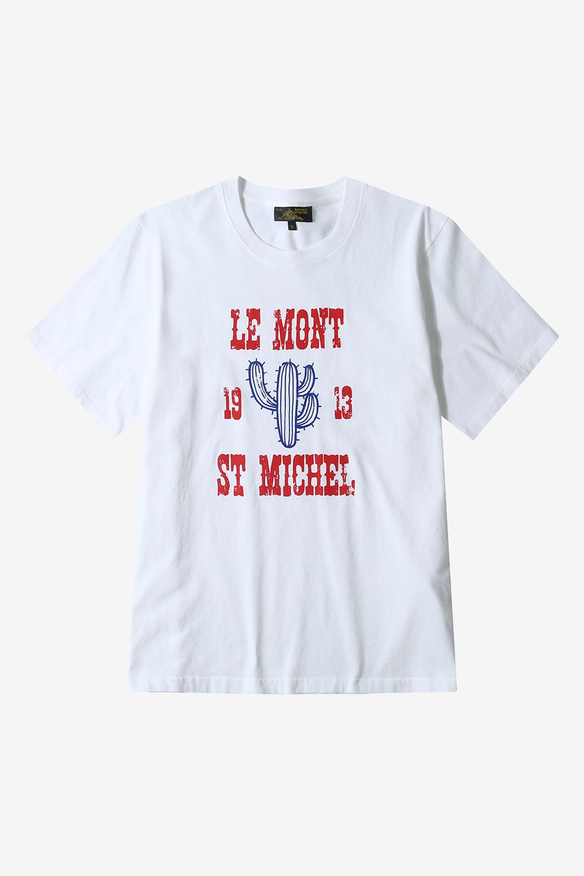 르몽생미셸(LE MONT ST MICHEL) TAMYS - PRINTED T-SHIRT _Red