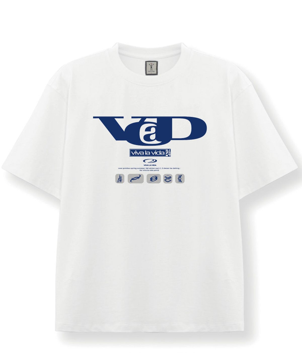 비바라비다(VIVA LA VIDA) Stamp 반팔 티셔츠