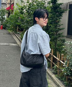 Nylon Hala Bag - BLACK