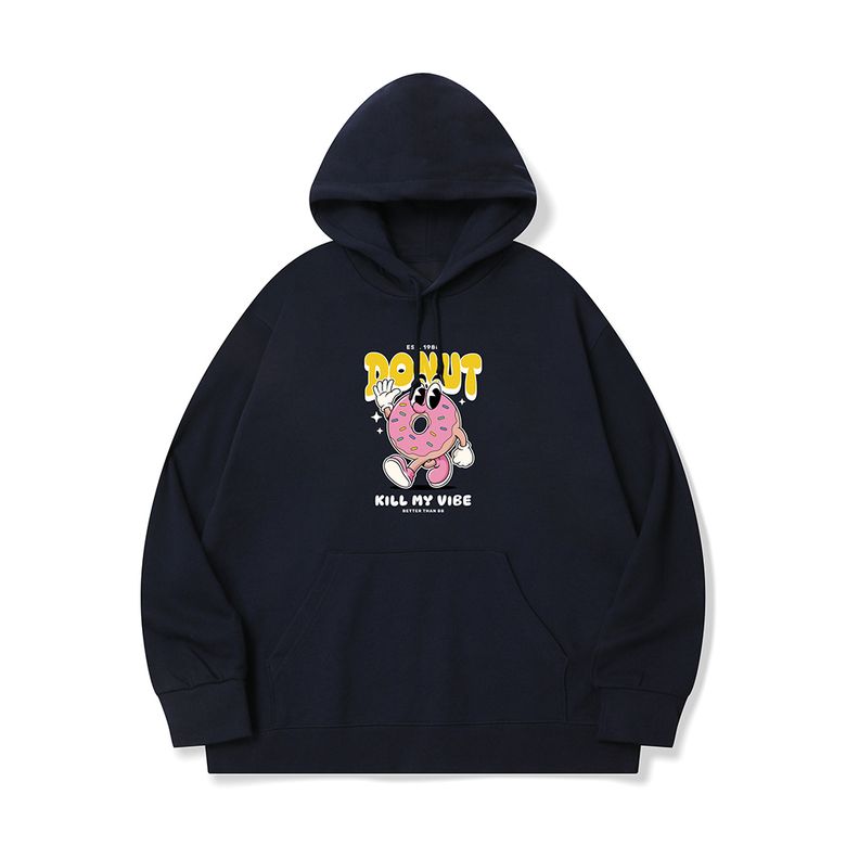 bth62 커스타드 크림 맞죠 그래픽 후드티