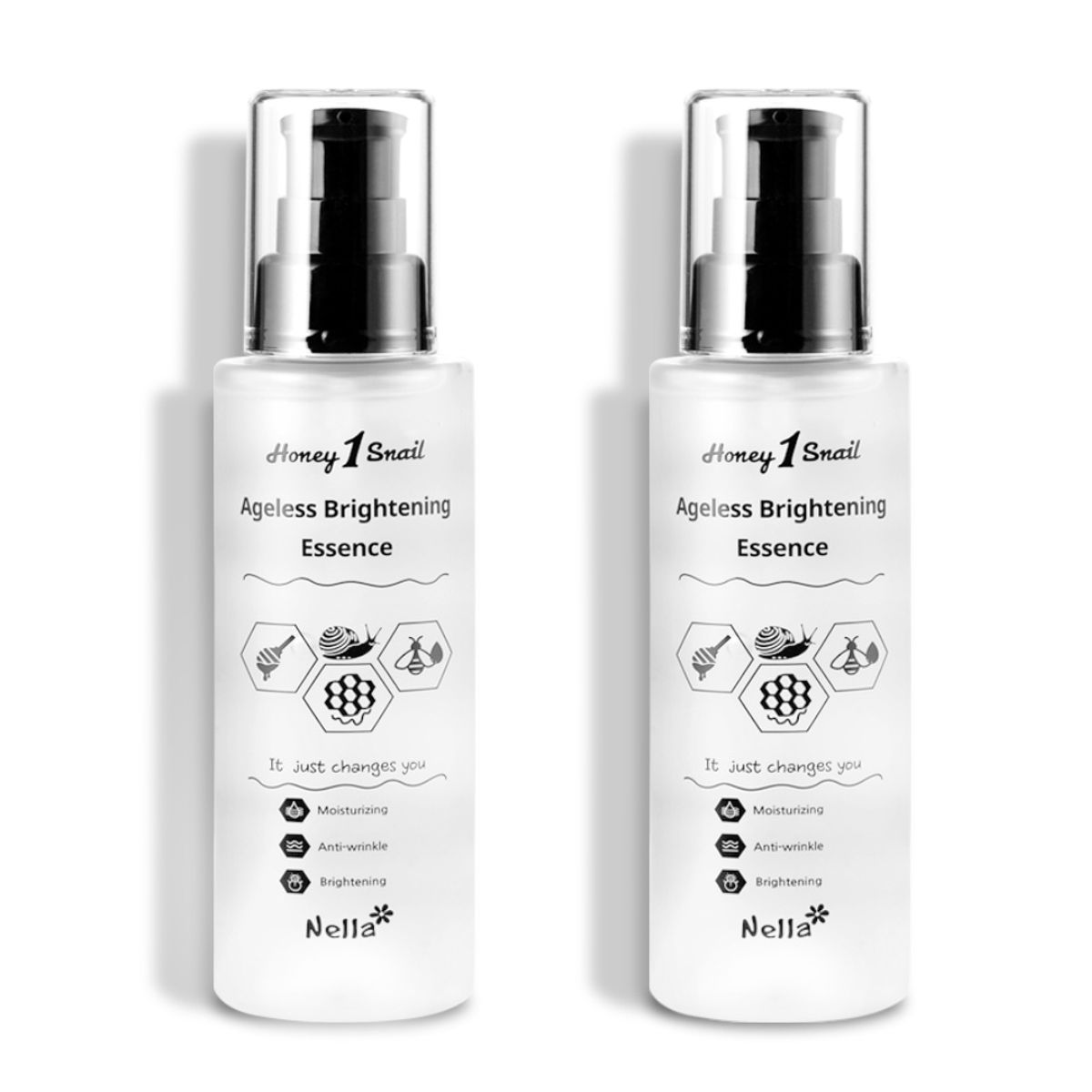 넬라(NELLA) 허니원스네일 에이지리스 광채 에센스 100ml *2개