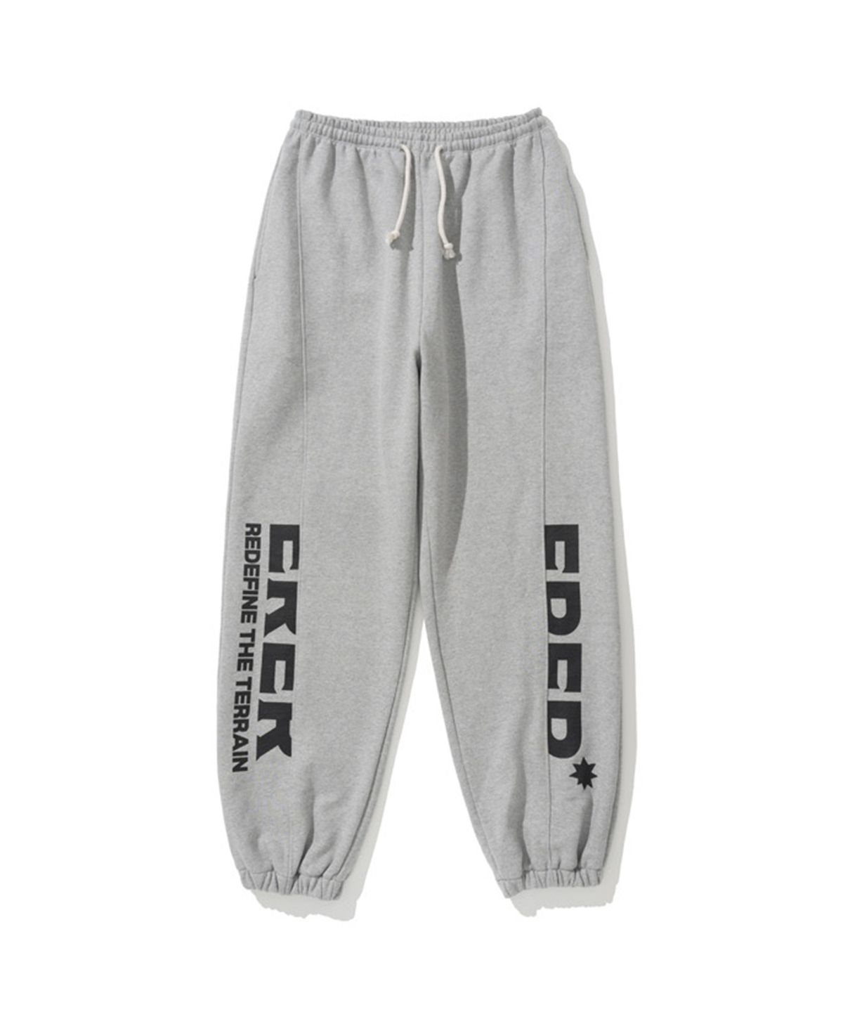 에르에르(ERER) Cutout Detail Sweatpants Gray