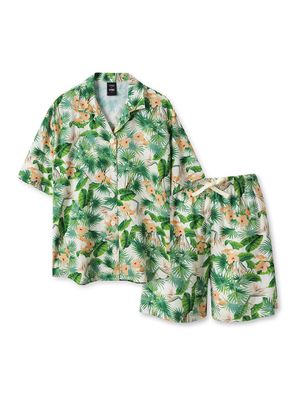 여성) NYBG 콜라보 반팔 파자마 SET-UP_MSF2UI2001