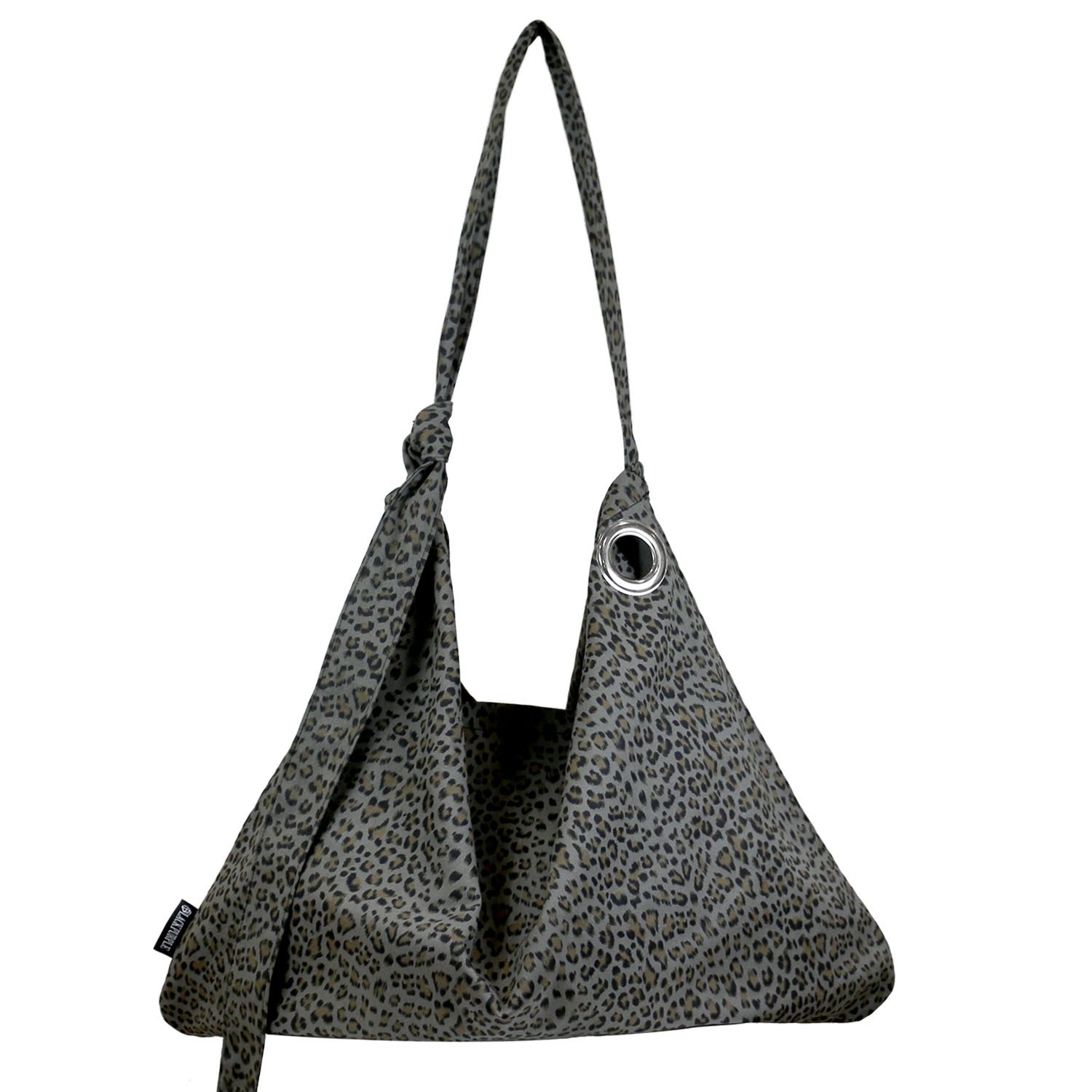 ●BLACKPURPLE● Modi-Tying Echo bag (2色) unisex MUSINSA | BLACK PURPLE Modi-Tying Echo bag_Khaki Leopard