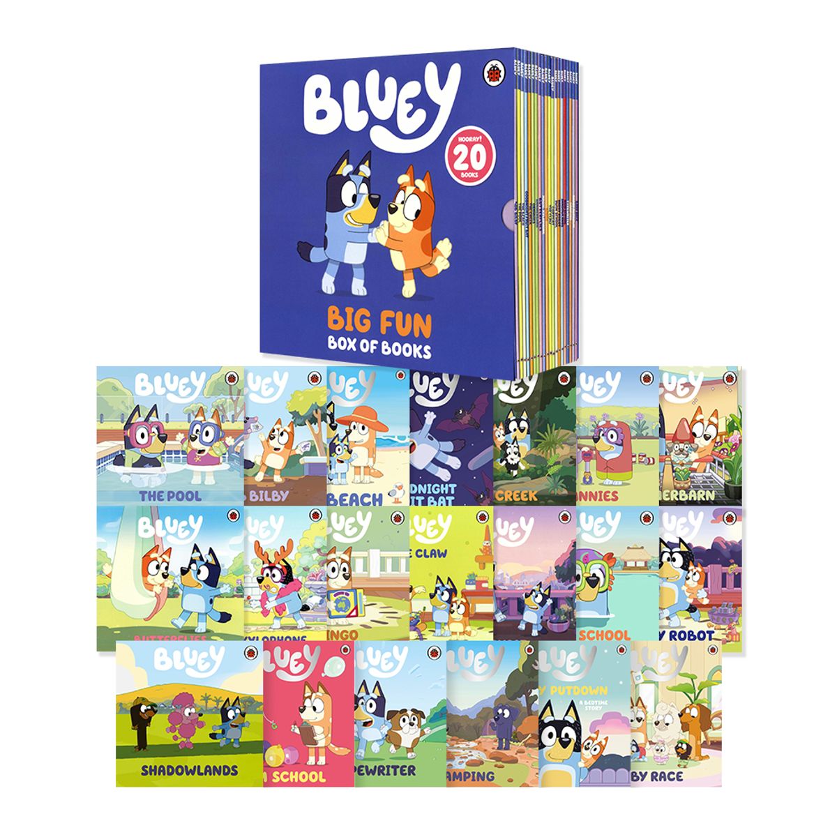 언어세상(LANGUAGE WORLD) Bluey 20 books slipcase