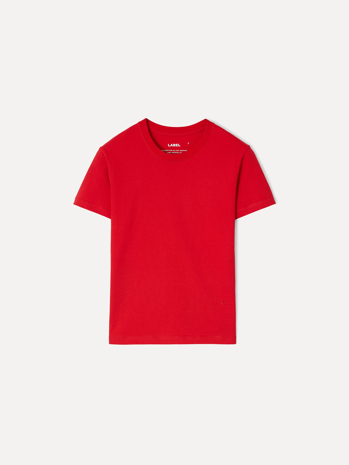 라벨아카이브(LABELARCHIVE) W Arco T-shirt scarlet
