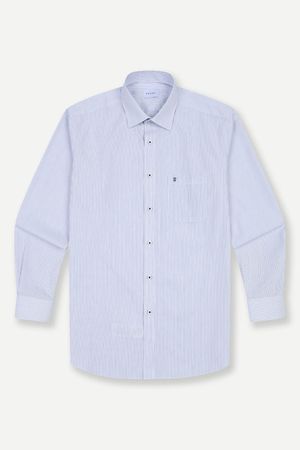 면혼방 스트레치 일반핏 셔츠 네이비 YEESBR121NY