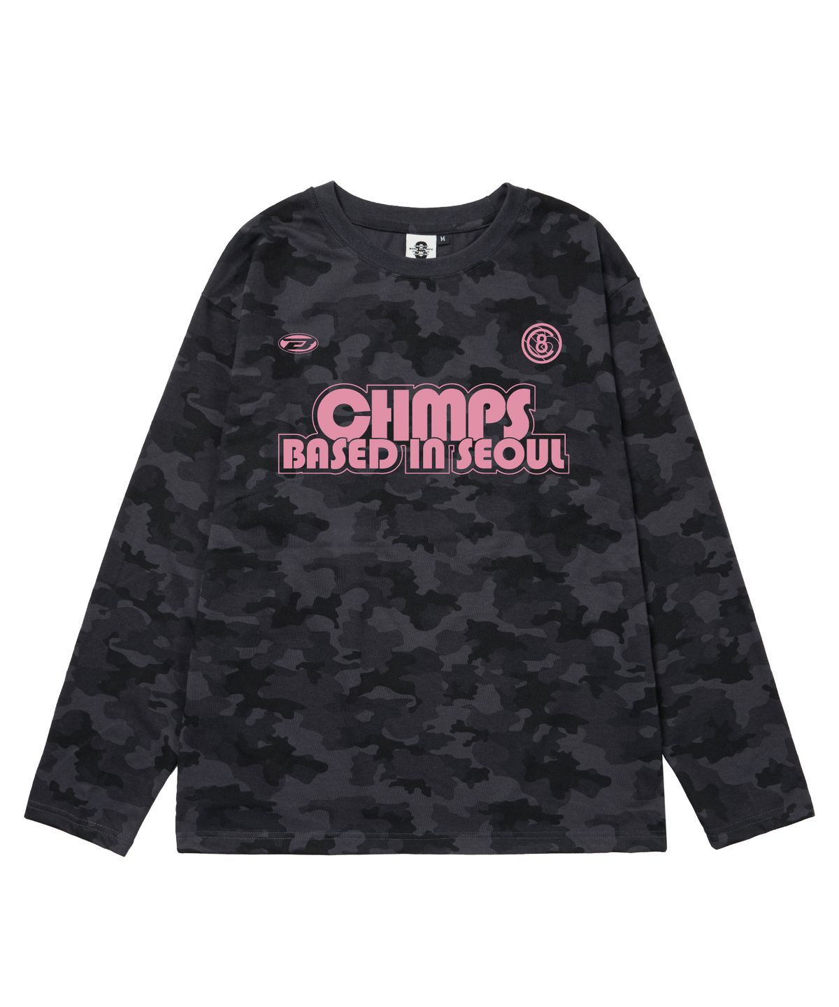 본챔스(BORN CHAMPS) [3 COLORS] SPORTY UF 오버핏 카모 롱 슬리브 B25ST46
