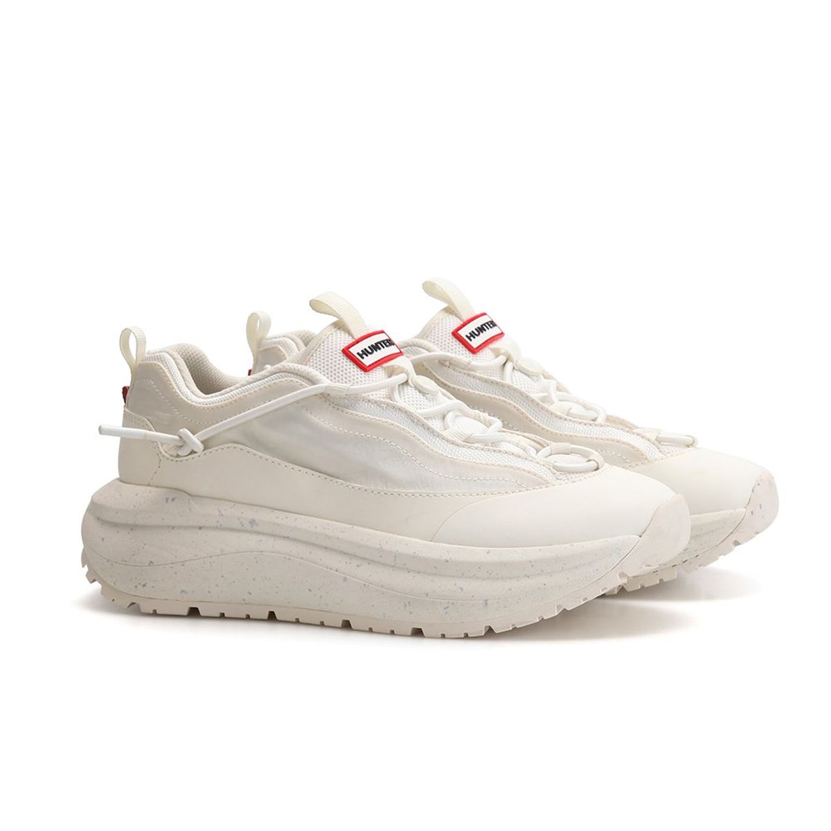 헌터(HUNTER) [UNISEX] 헌터 그립 트래블 스니커즈 - 셰이디드화이트 UFF7107RENSHW