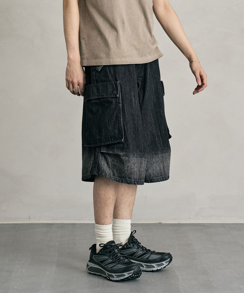 M51 Field Denim Shorts DCPT061BlackA