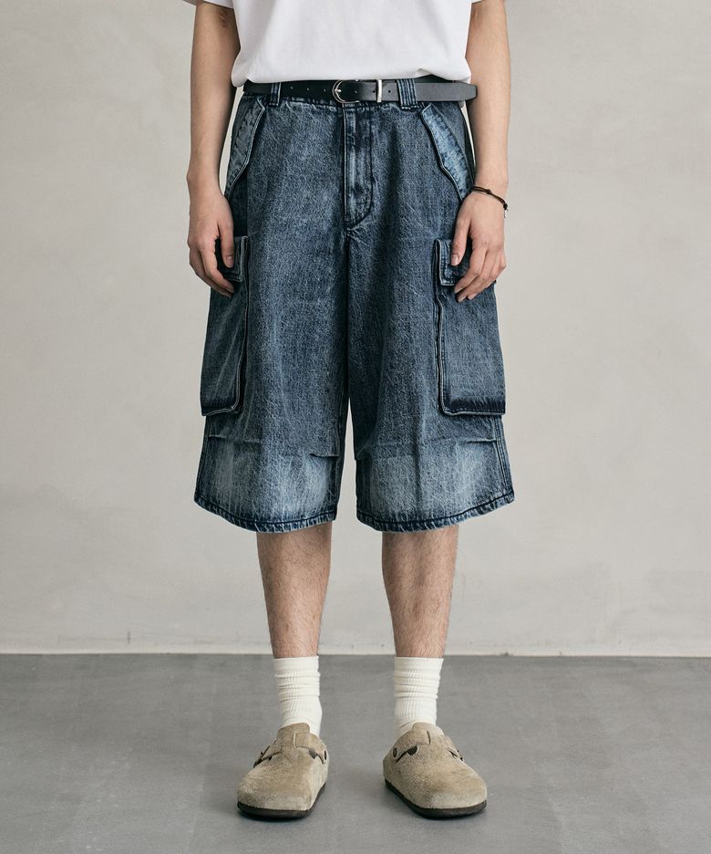 M51 Field Denim Shorts DCPT061BlueA