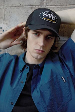 할리 트러커캡 블랙 HH15181205