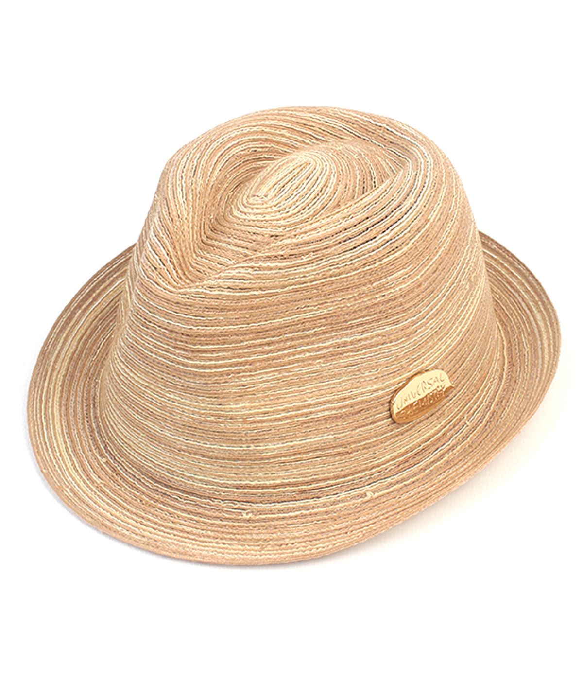 유니버셜 케미스트리(UNIVERSAL CHEMISTRY) BU Simple Beige Poly Fedora 페도라