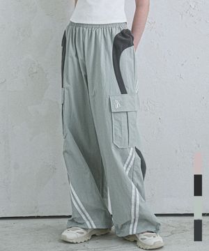 Brows Pocket Nylon Pants - 4COL