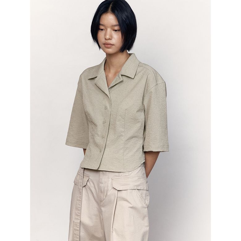 SONIA SHIRT LIGHT KHAKI