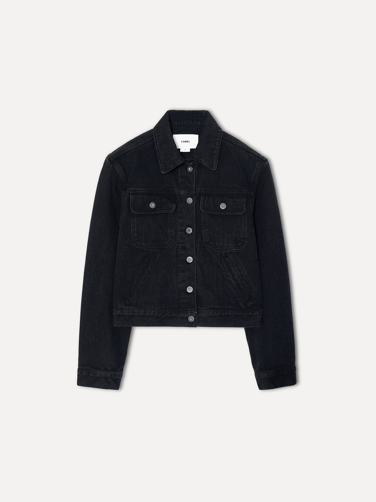 라벨아카이브(LABELARCHIVE) Todd trucker washed black