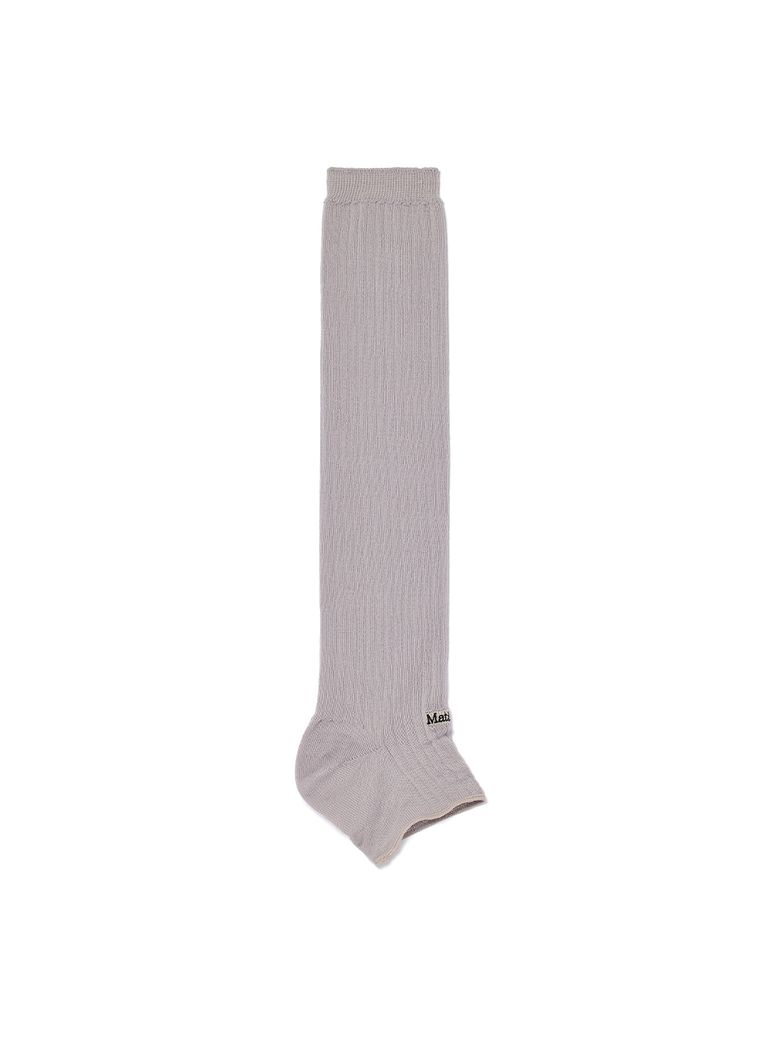 SOFT WARMER HALF KNEE SOCKS IN GREY