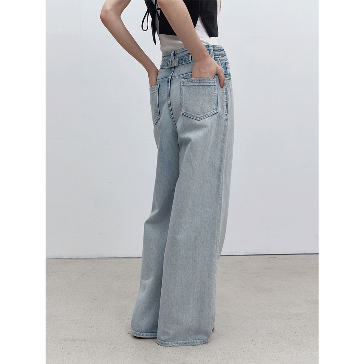 퍼블리카엑스(PUBLICKA X) [기장선택] CAMILLE PANTS, BLUE