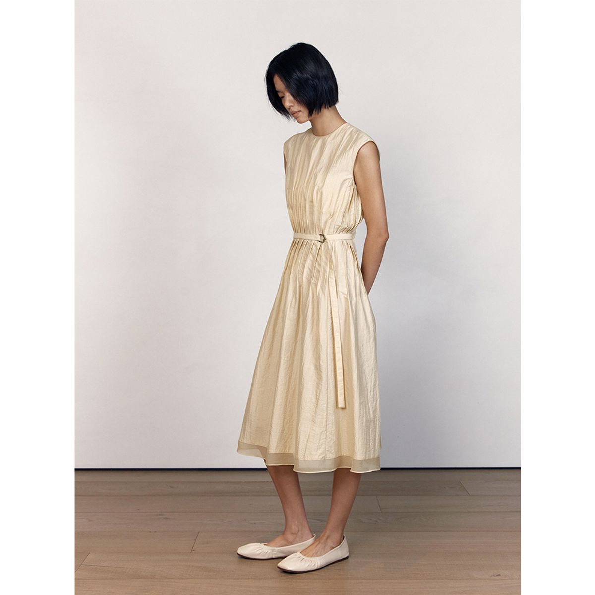 퍼블리카엑스(PUBLICKA X) APRICITY DRESS BEIGE