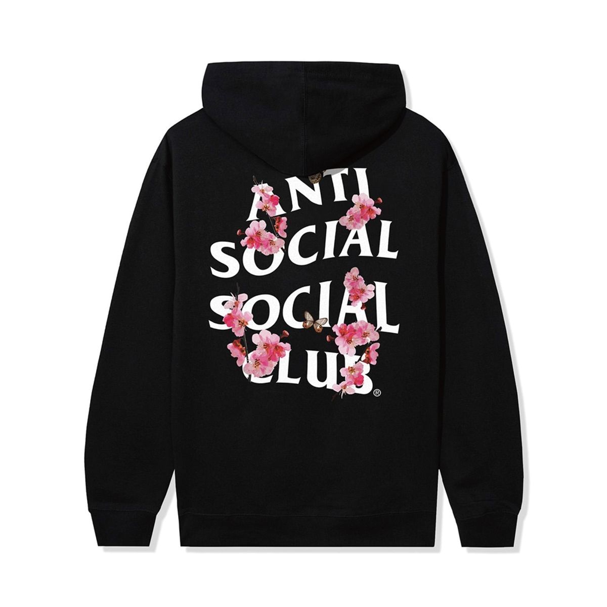 안티 소셜 소셜 클럽(ANTI SOCIAL SOCIAL CLUB) 꽃 USA 메이드 후디