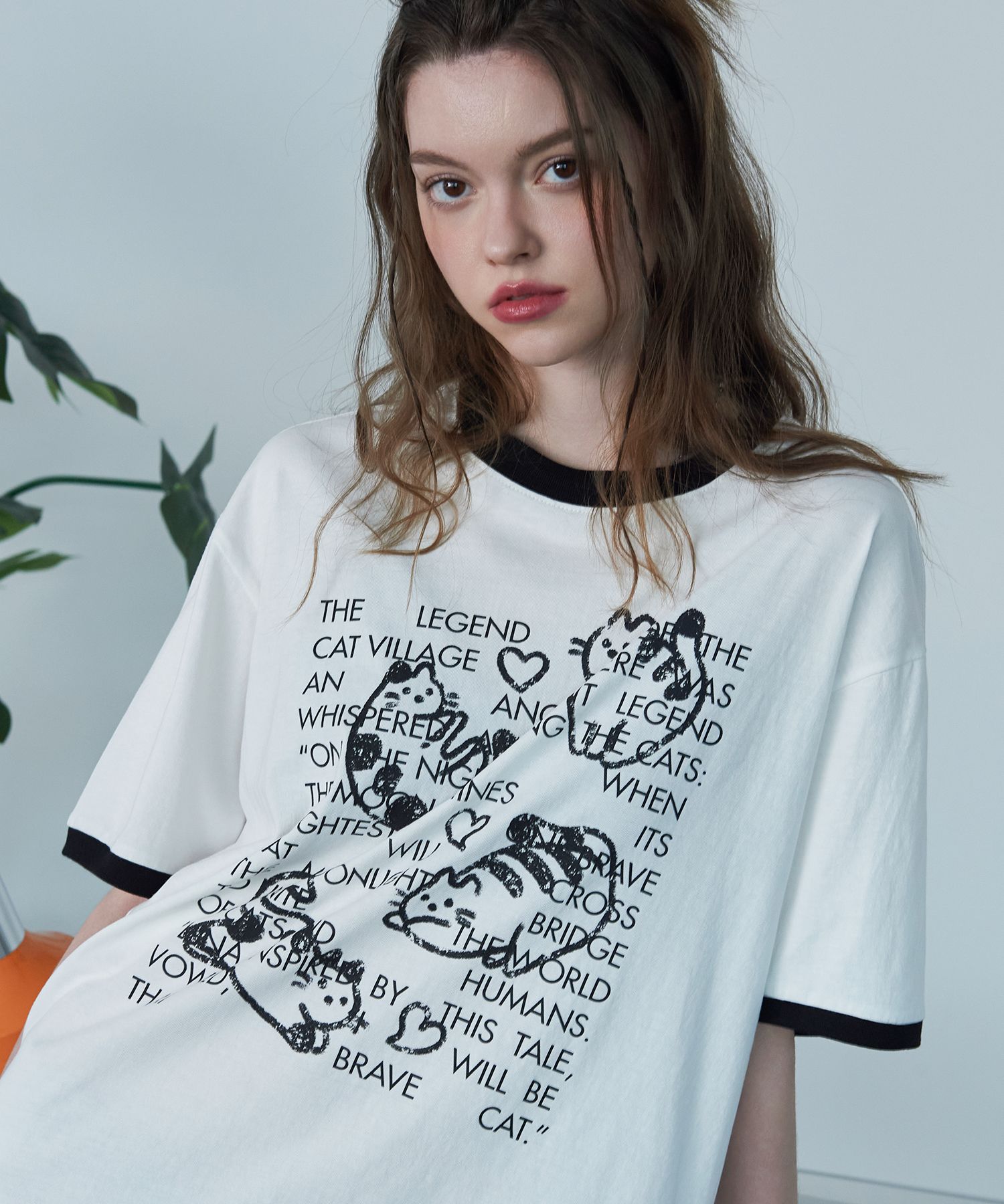 CPGN STUDIOのLuna Tail Ringer Short Sleeve T-shirt 全2色 MUSINSA公式 | CPGN STUDIO Luna Tail Ringer Short Sleeve T
