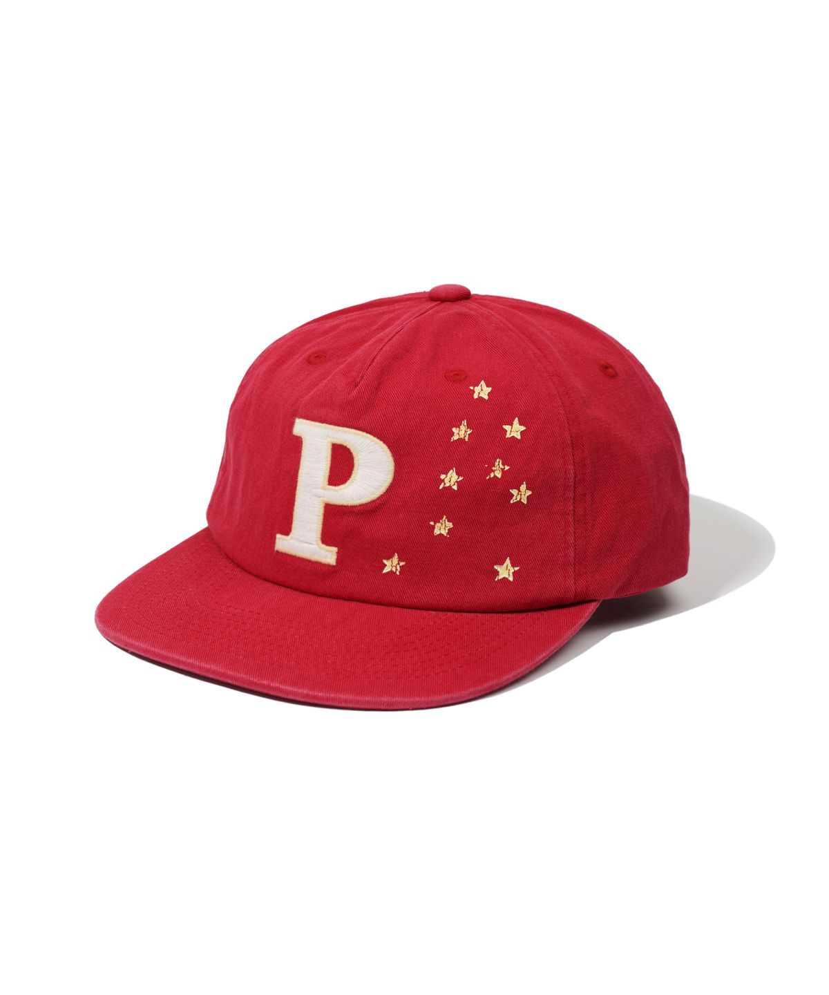 마이네임이즈피터(MYNAMEISPETER) 5-PANEL P STAR CAP - RED
