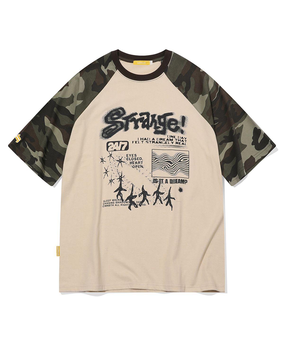 메인부스(MAINBOOTH) Strange Dream T-shirt(CAMO)
