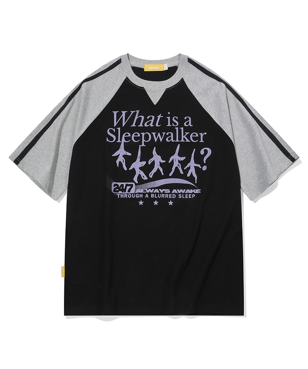 메인부스(MAINBOOTH) WIS T-shirt(BLACK)