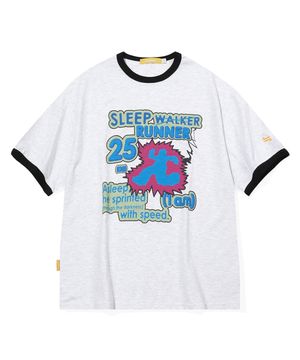 Sleep Runner T-shirt(CLOUD GRAY)