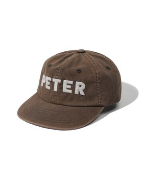 6-PANEL PETER CAP - CHARCOAL