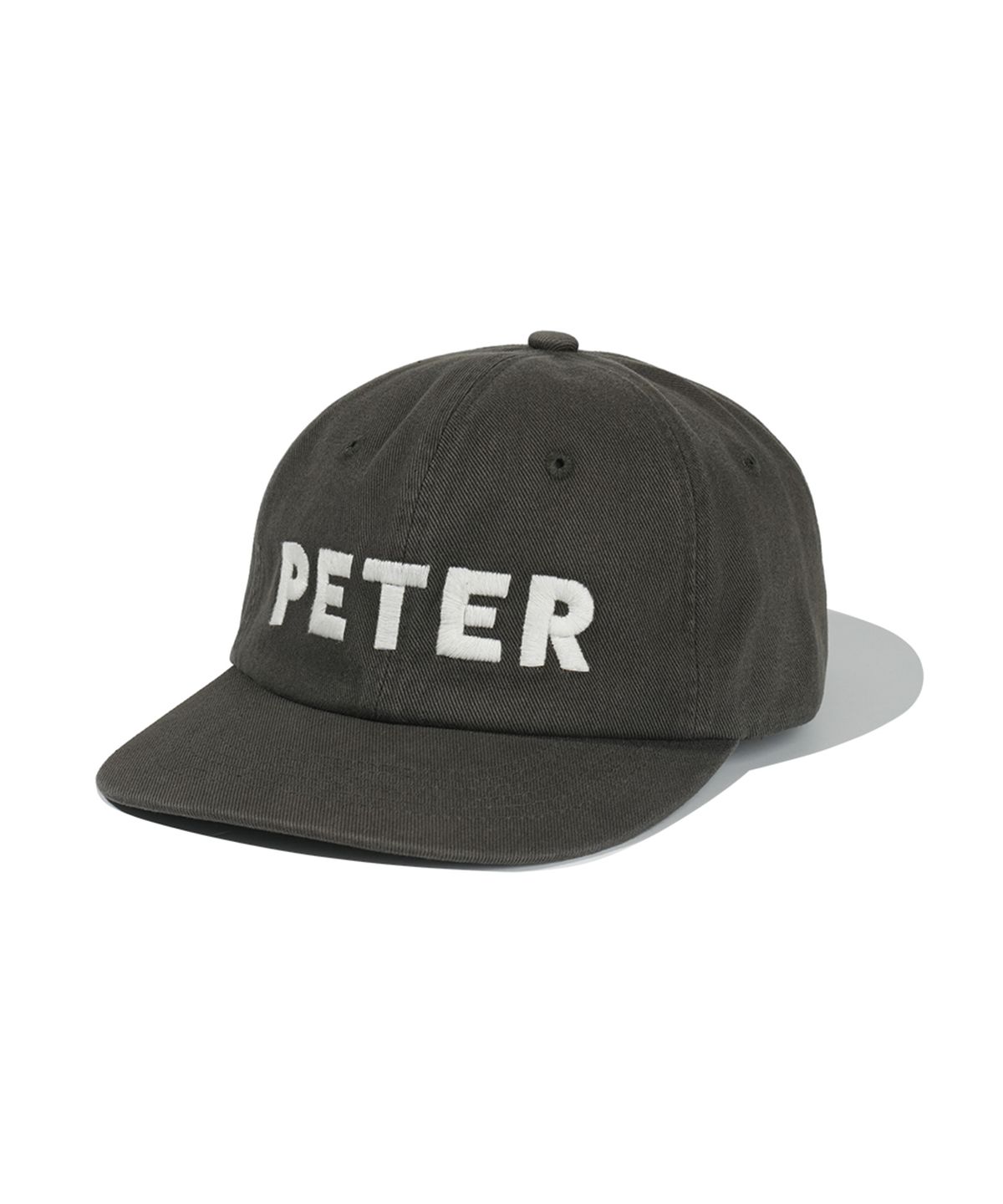 마이네임이즈피터(MYNAMEISPETER) 6-PANEL PETER CAP - CHARCOAL