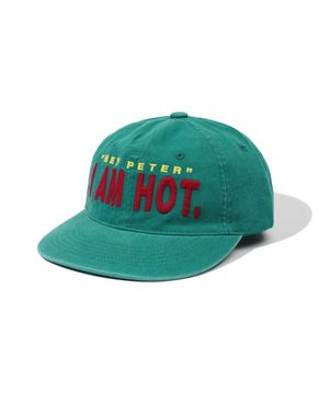 6-PANEL I AM HOT CAP - GREEN