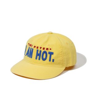 6-PANEL I AM HOT CAP - YELLOW