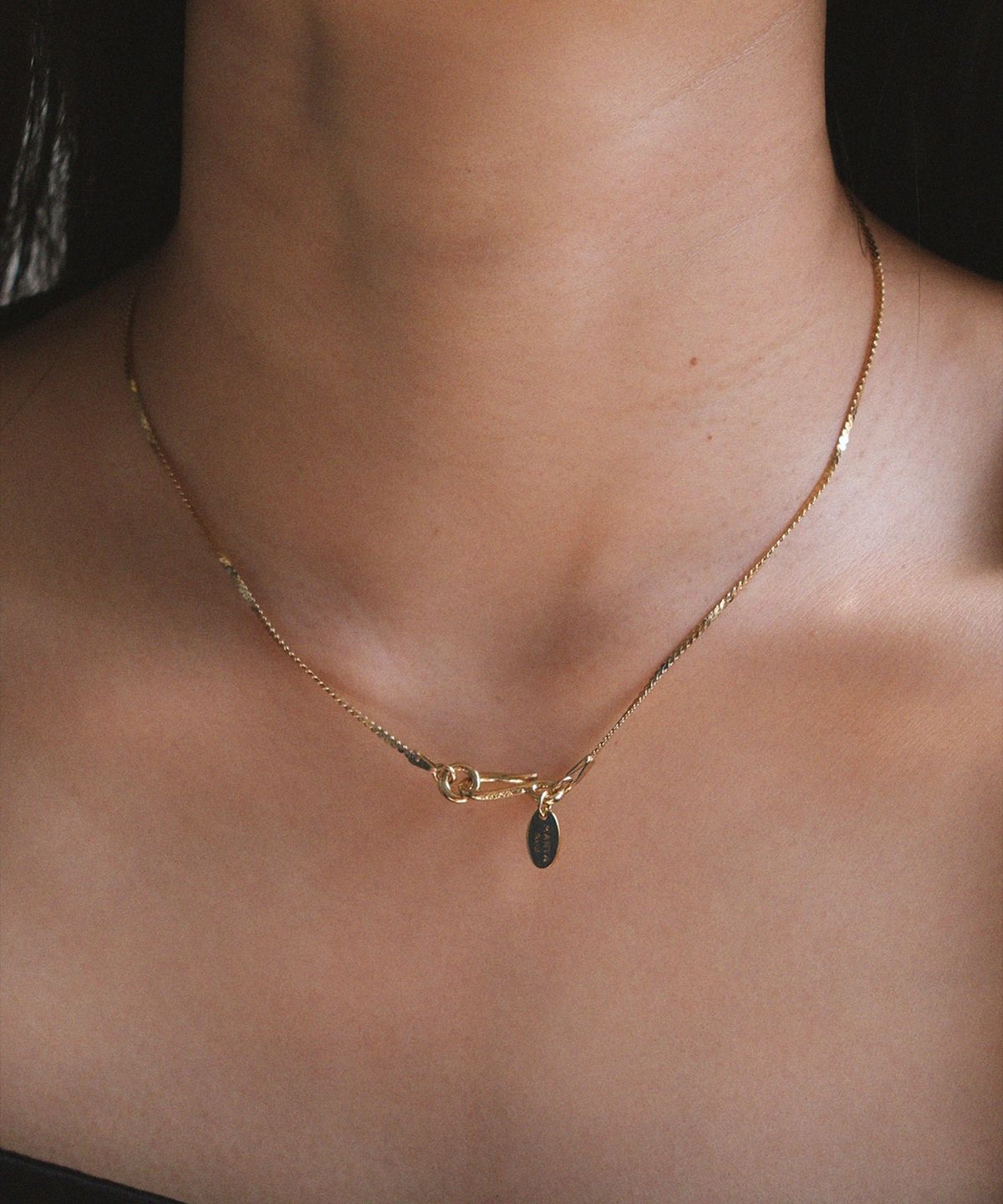 마르타(MARTA) 925 silver. Snake necklace_S