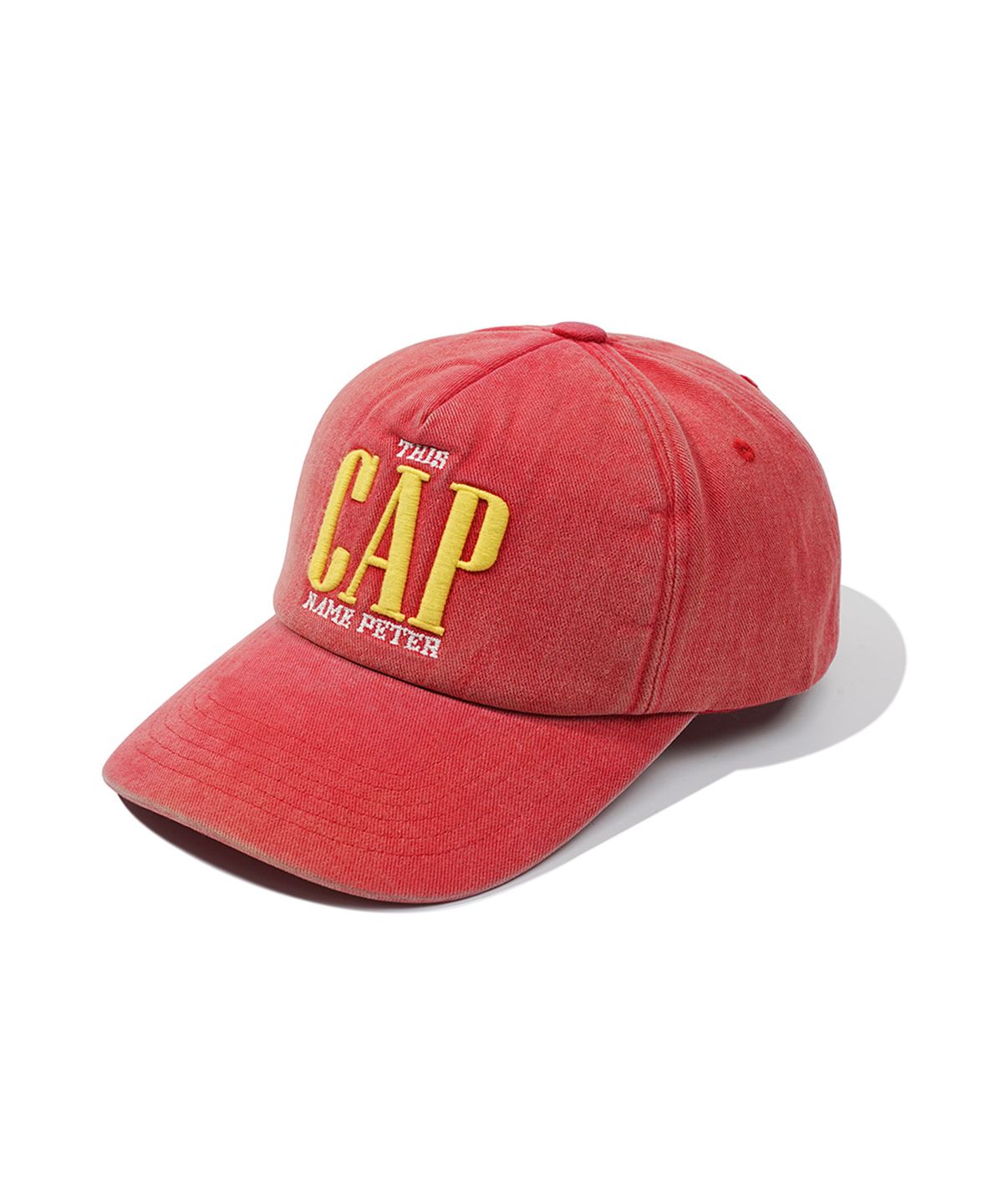 마이네임이즈피터(MYNAMEISPETER) 5-PANEL THIS CAP - RED