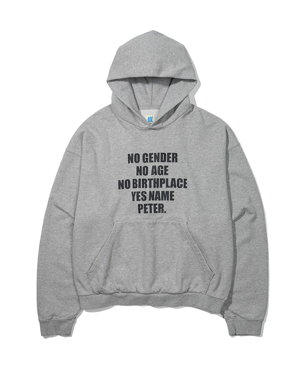 마이네임이즈피터(MYNAMEISPETER) WHO PETER HOODIE - GRAY