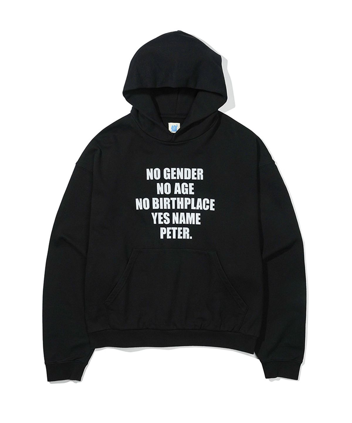 마이네임이즈피터(MYNAMEISPETER) WHO PETER HOODIE - BLACK
