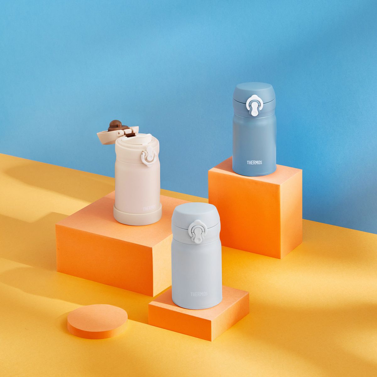 써모스(THERMOS) 보온보냉 뉴 데일리 원터치 텀블러 JNL-255K (250ml)