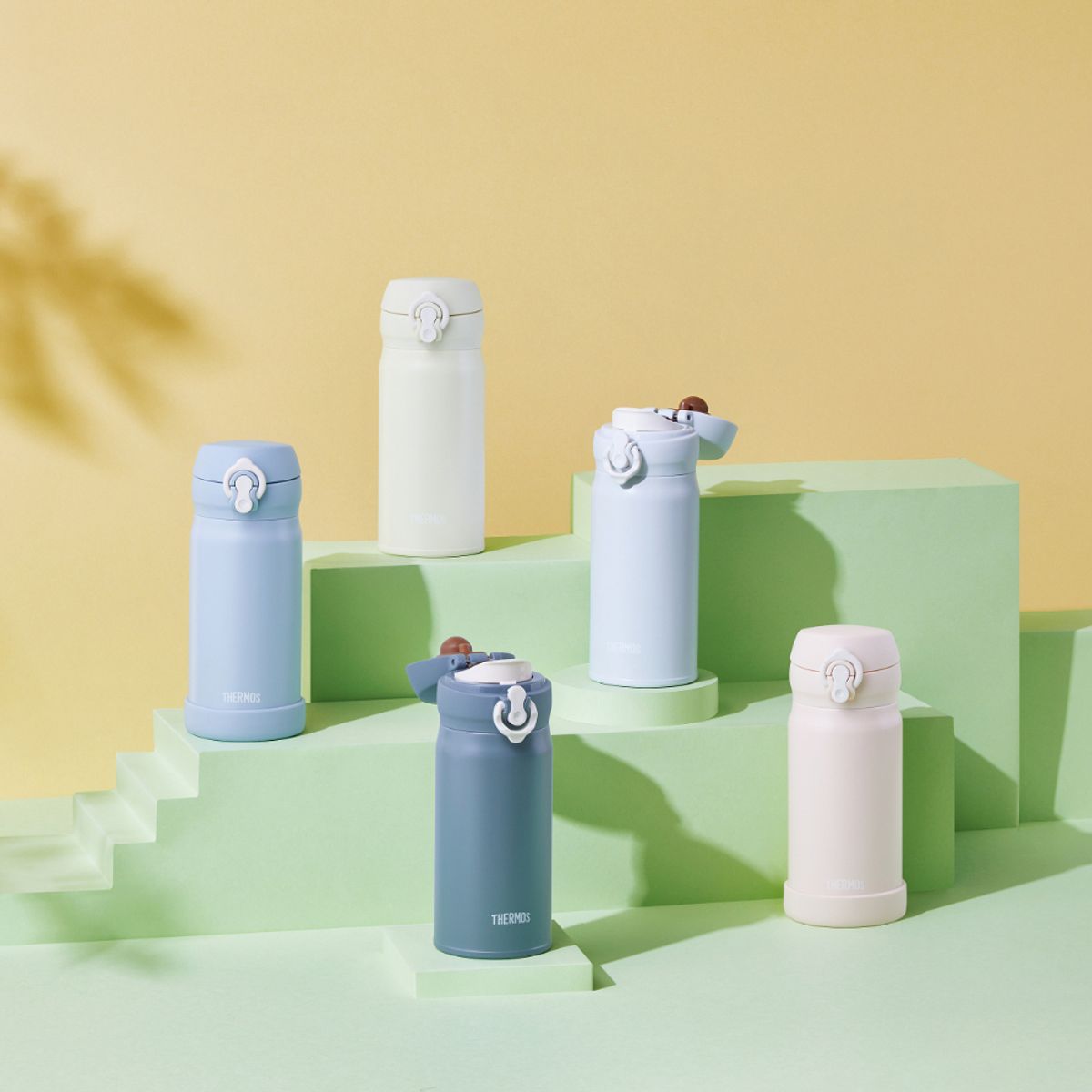 써모스(THERMOS) 보온보냉 뉴 데일리 원터치 텀블러 JNL-355K (350ml)