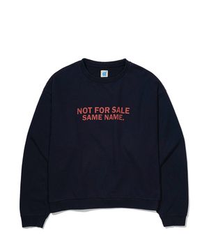 NOT FOR SALE SWEATSHIRT - NAVY