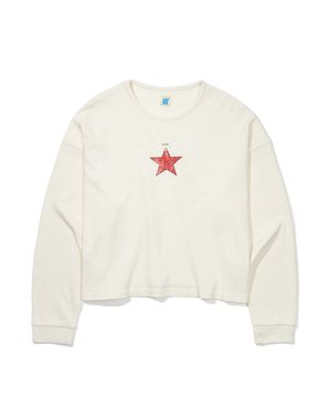 STAR PETER WAFFLE T-SHIRTS - WHITE