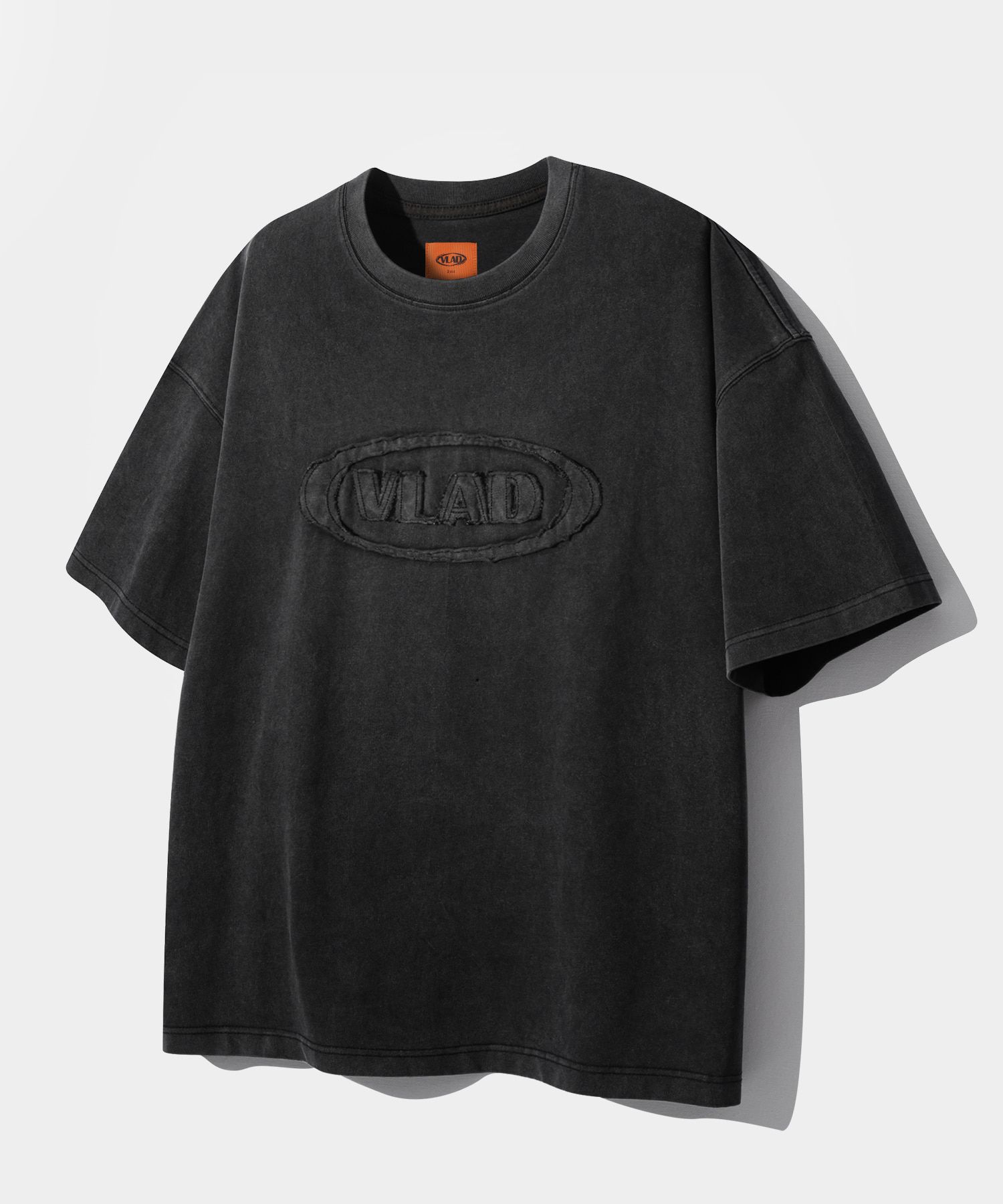 Tシャツ・カットソー DIMITRI BLACK VLAD Cut-Off Applique Short Sleeve T-Shirt Pig MUSINSA | DIMITRI BLACK VLAD Cut-off Applique Short Sleeve T
