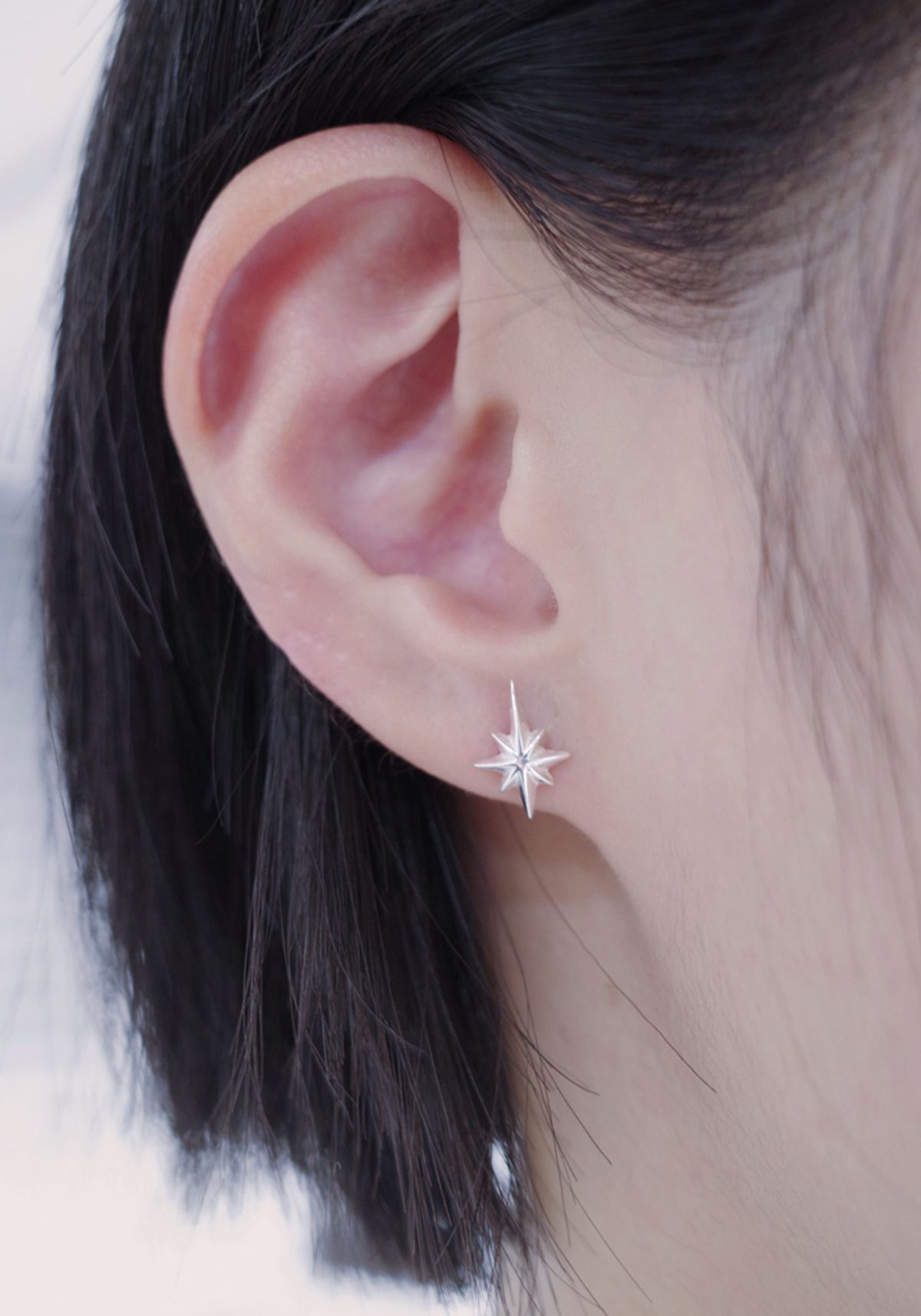 오버그레이(OVERGREY) Polaris Earrings - Silver