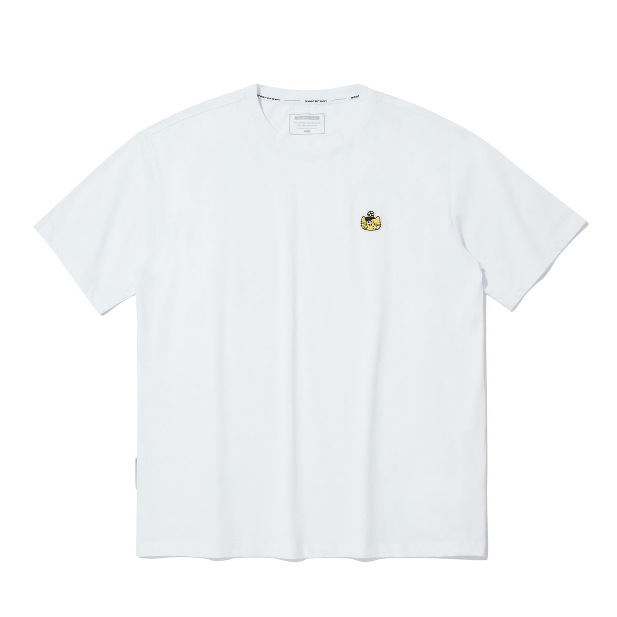 인터크루(INTERCREW) 고양이와펜포인트반팔 화이트 ITZ2TR35GWH