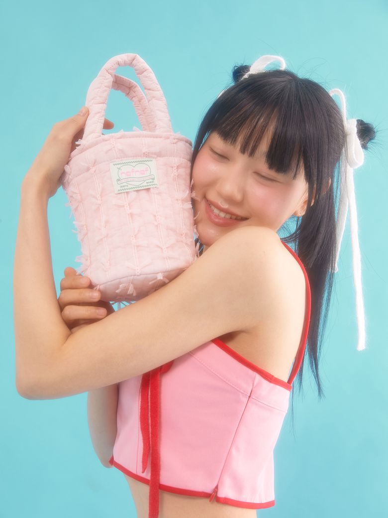 ribbon quilting bag