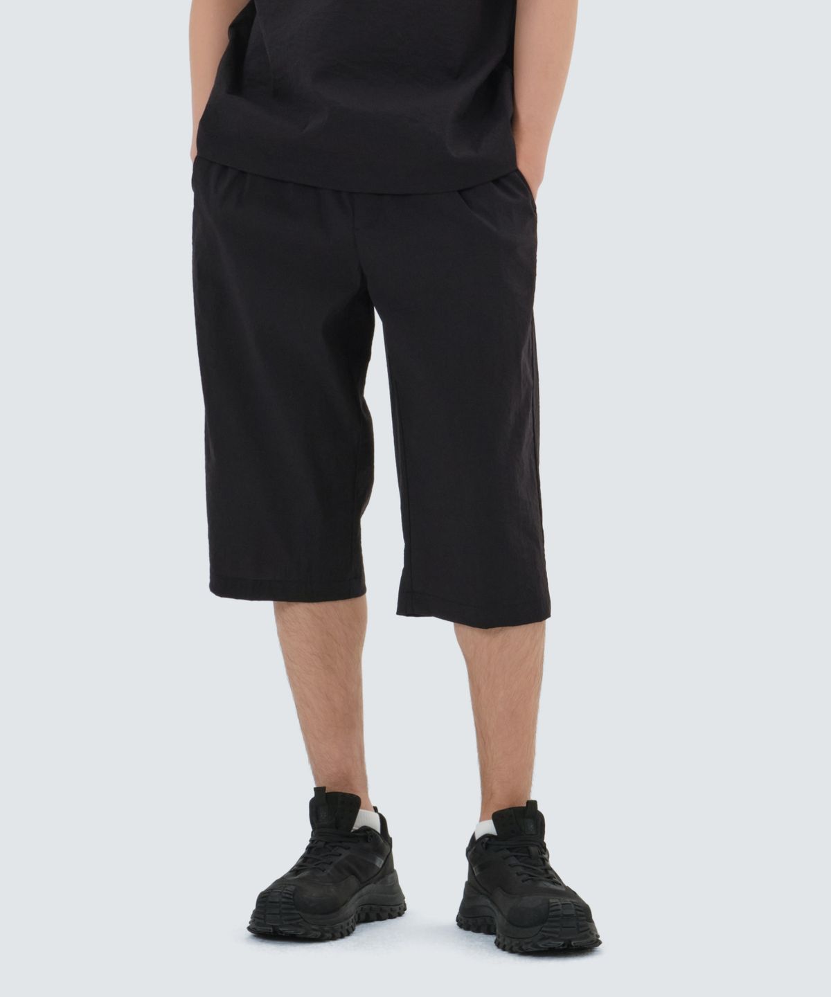 스노우피크 어패럴(SNOWPEAK APPAREL) 미닛 7부 팬츠 (S25MMFHP74) Black