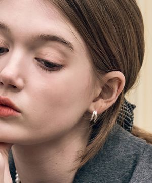 아르체 원터치 이어링 / STJ-ES1680WG